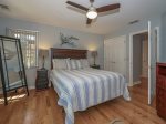 Upstairs Guest Bedroom with Queen Bed at 28 Shell Ring